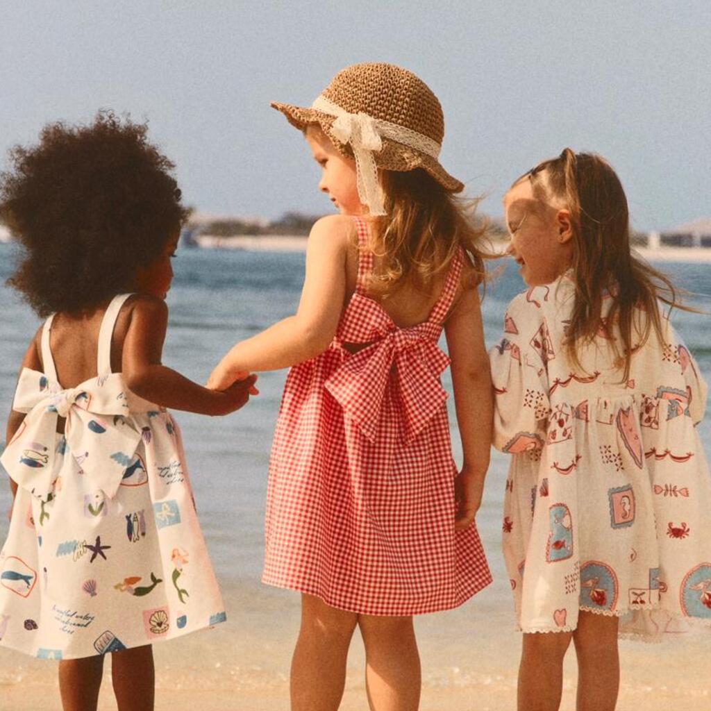 Ava Dress in Picnic Print