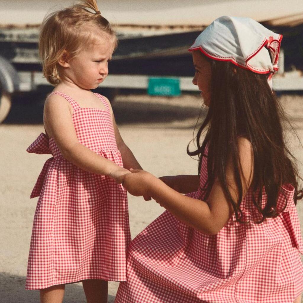 Ava Dress in Picnic Print
