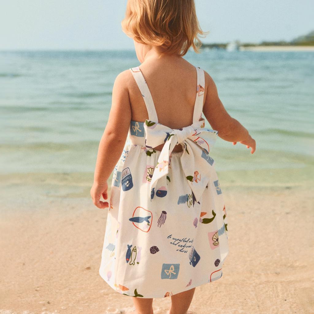 Ava Dress in Sirena Print