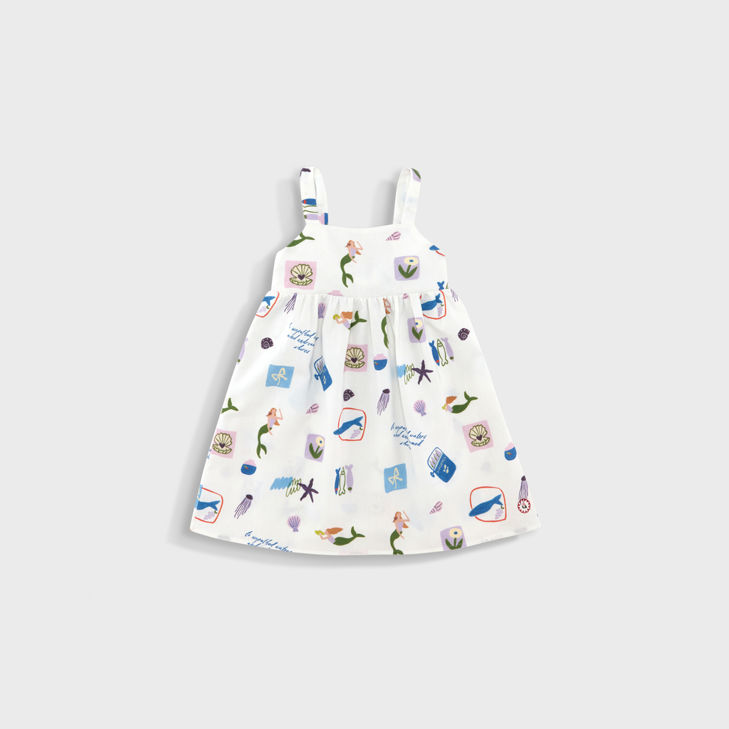 Ava Dress in Sirena Print