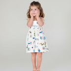 Ava Dress in Sirena Print