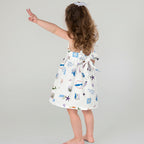 Ava Dress in Sirena Print