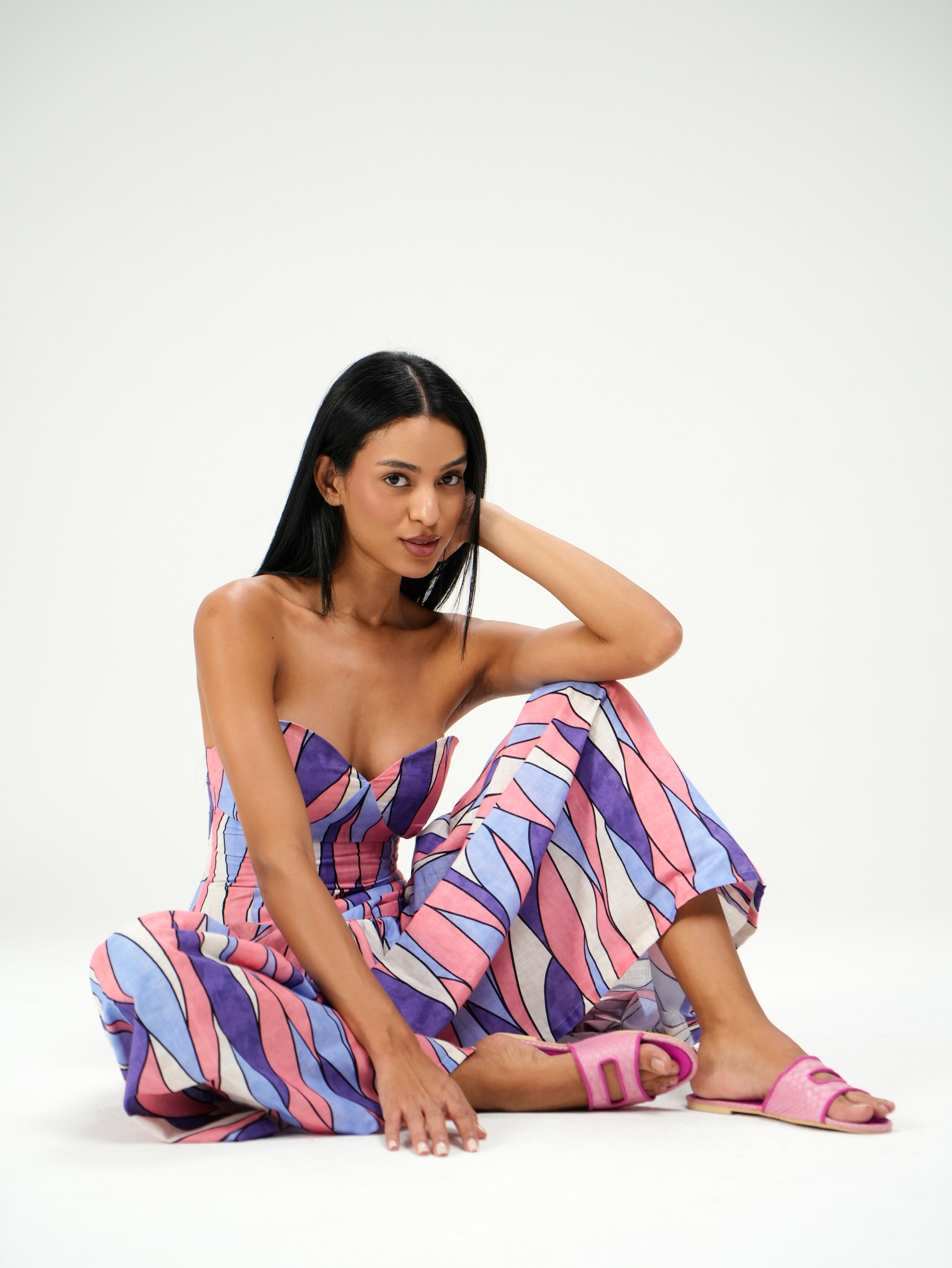 Floranca Decollate Dress