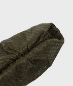 Forest Green Hand Woven Pouch