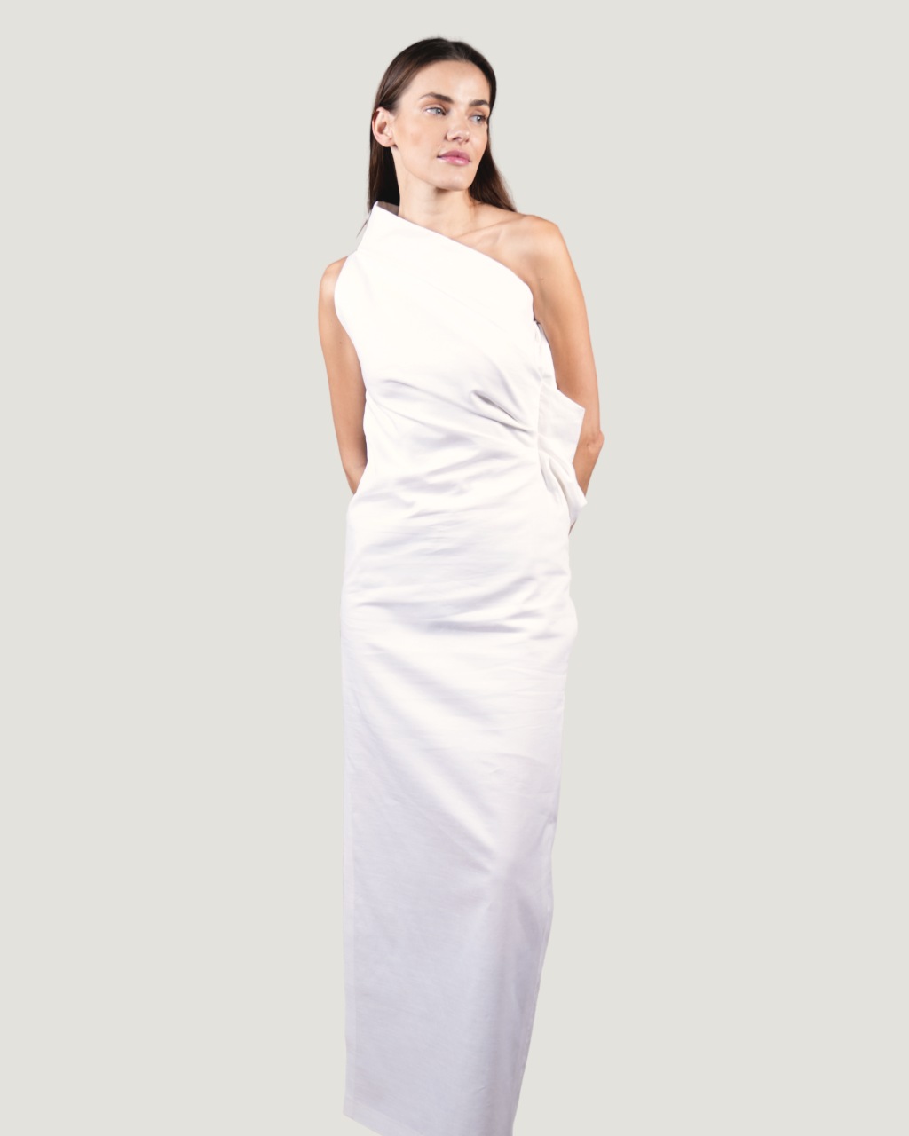 Hazel Asymmetrical Maxi Dress