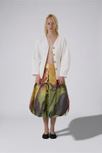 Printed Bubble Skirt