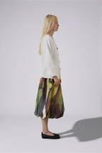 Printed Bubble Skirt
