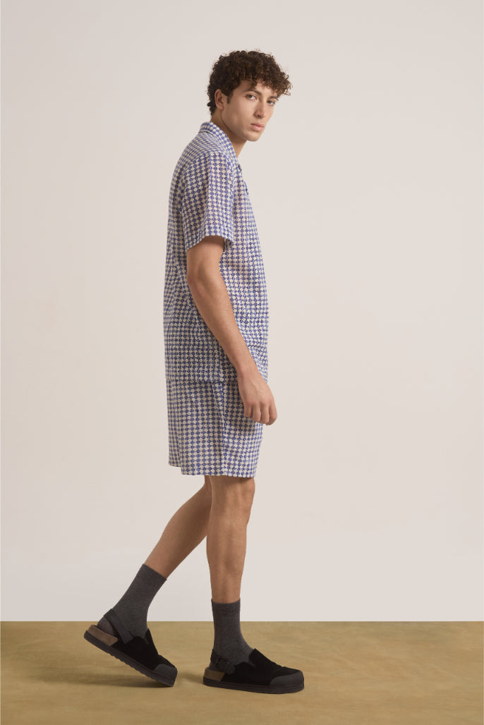 Crochet Cotton Henry | Navy Blue