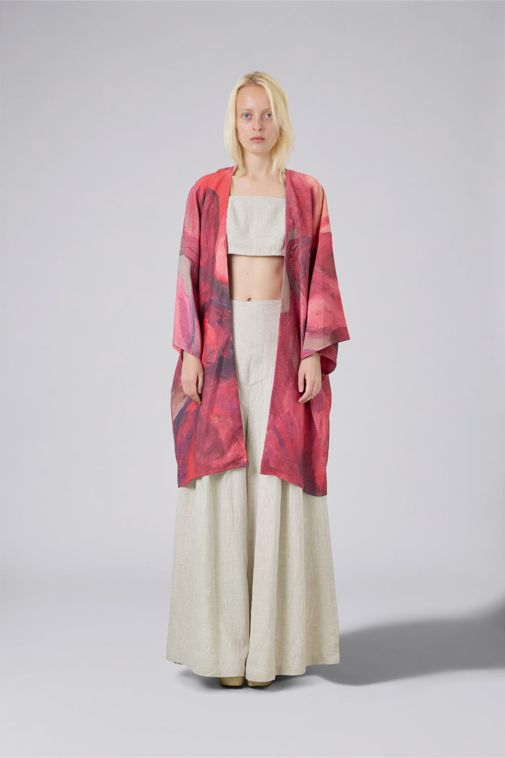 Printed Kimono