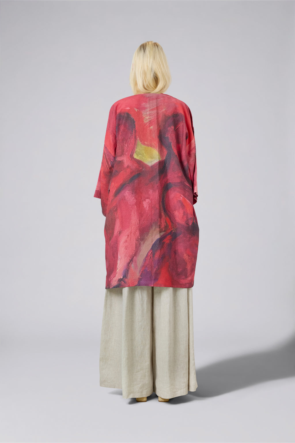 Printed Kimono