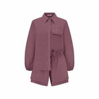 SHIRT & SHORTS VICTORIA | LINEN SET