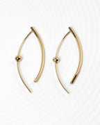 PIA Dot Sapphire Earrings (L)