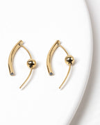 PIA Dot Sapphire Earrings (S)