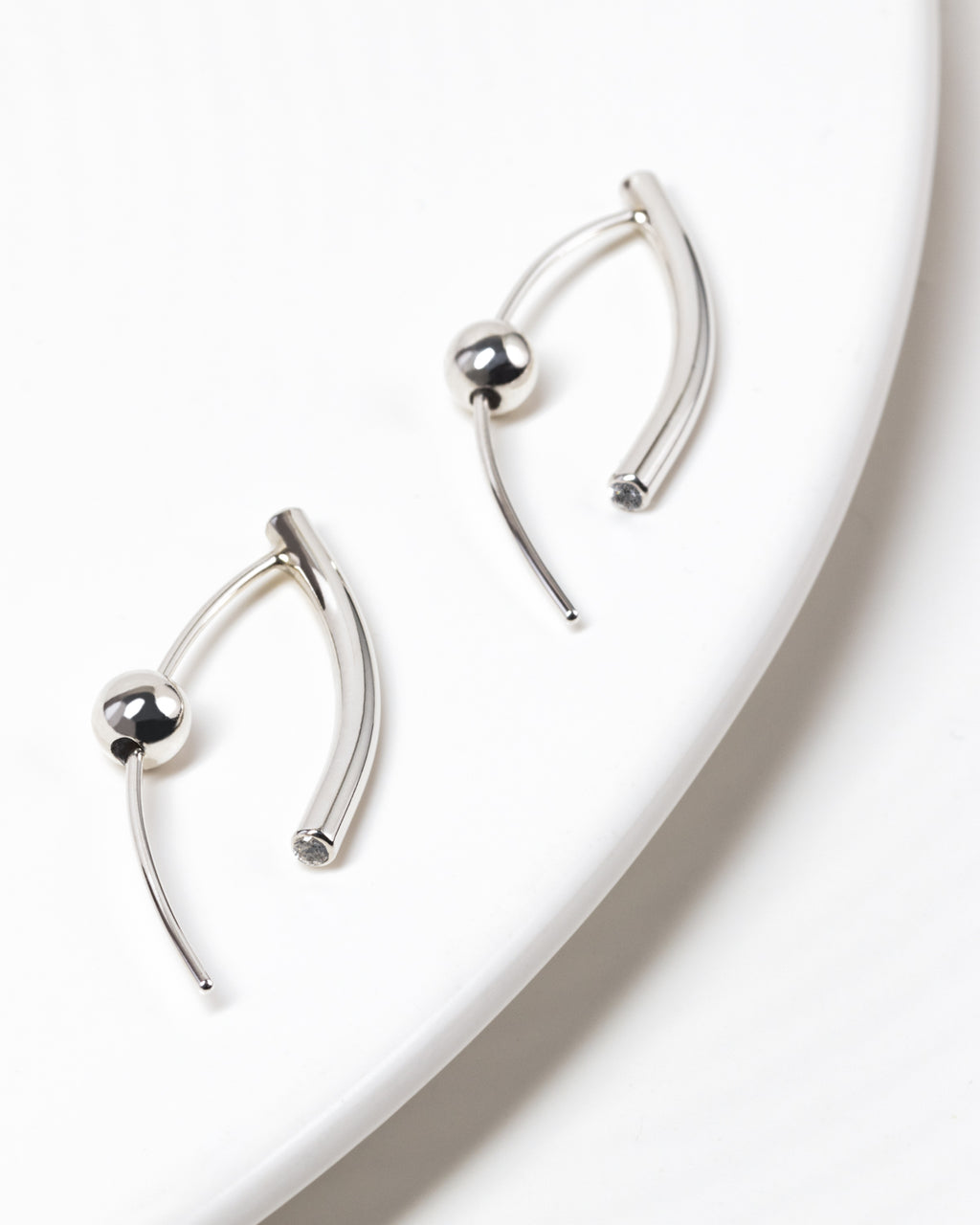 PIA Dot Sapphire Earrings (S)