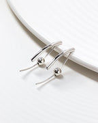 PIA Dot Sapphire Earrings (S)