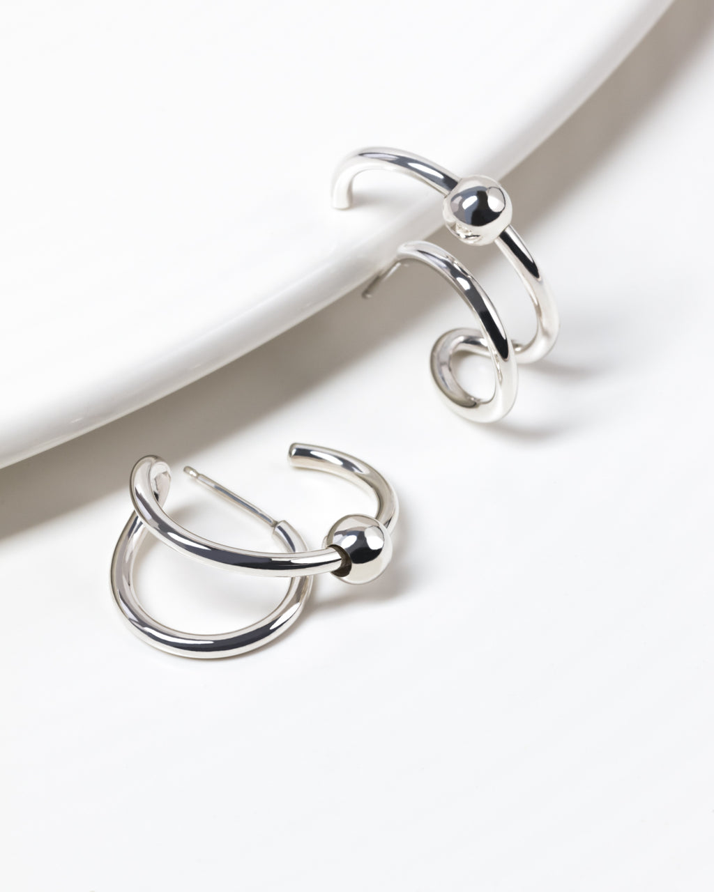 PIA Dot Double Earrings