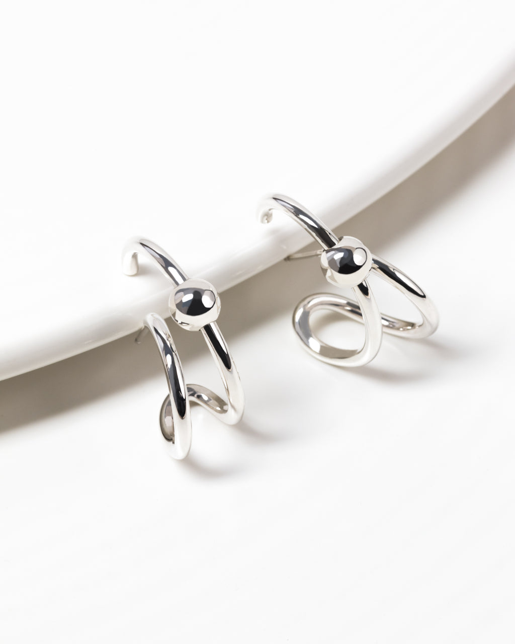 PIA Dot Double Earrings