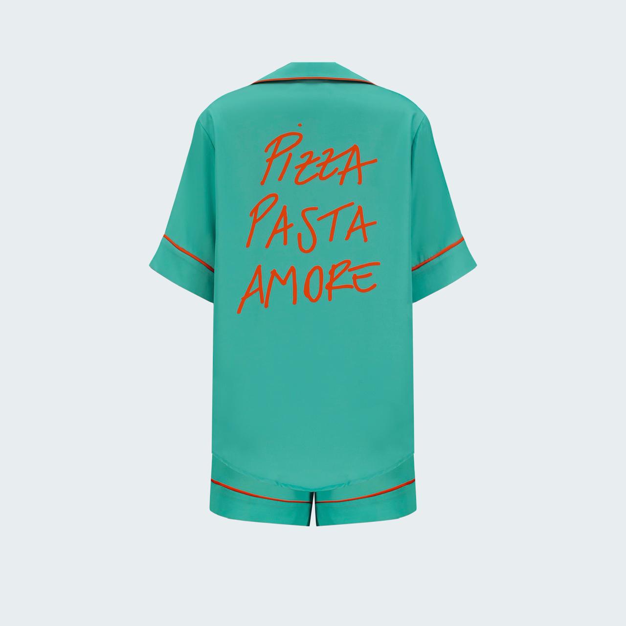 Pizza Pasta Amore Short Set