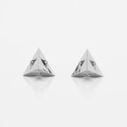 Pyramid Monogram Earrings