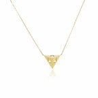 Pyramid Monogram Pendant