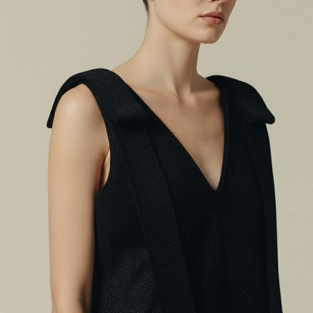 Shoulder Bow Mini Dress