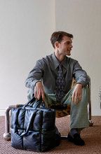 Chess Leather Shoulder Bag - Black