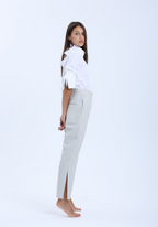 Slit Back 3/4 Sleeve Shirt