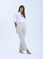 Slit Back 3/4 Sleeve Shirt