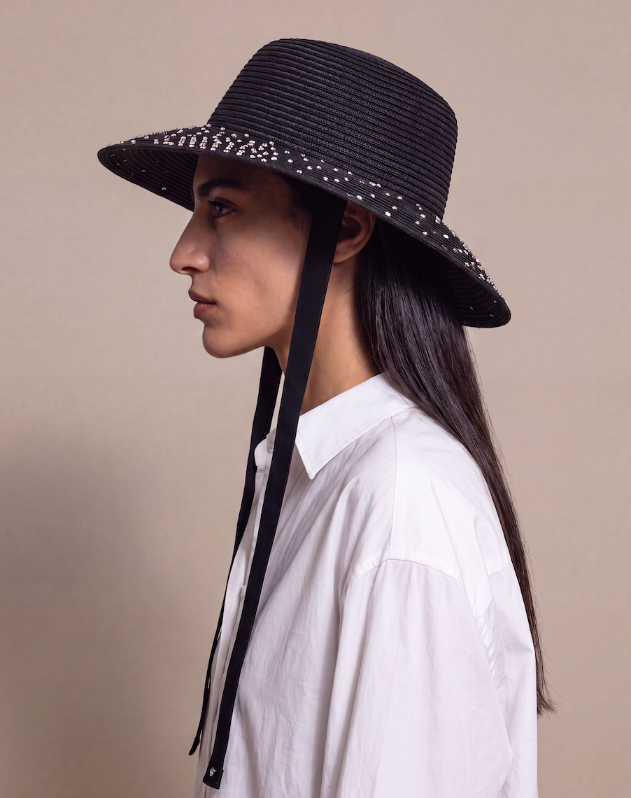 Zante's Scattered Hat - Black