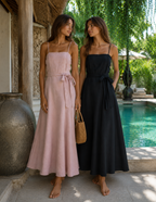 Linen Maxi Dress