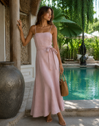 Linen Maxi Dress