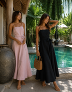 Linen Maxi Dress