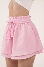 SHIRT & SHORTS VICTORIA | LINEN SET