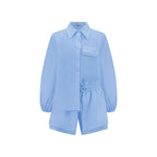 SHIRT & SHORTS VICTORIA | LINEN SET