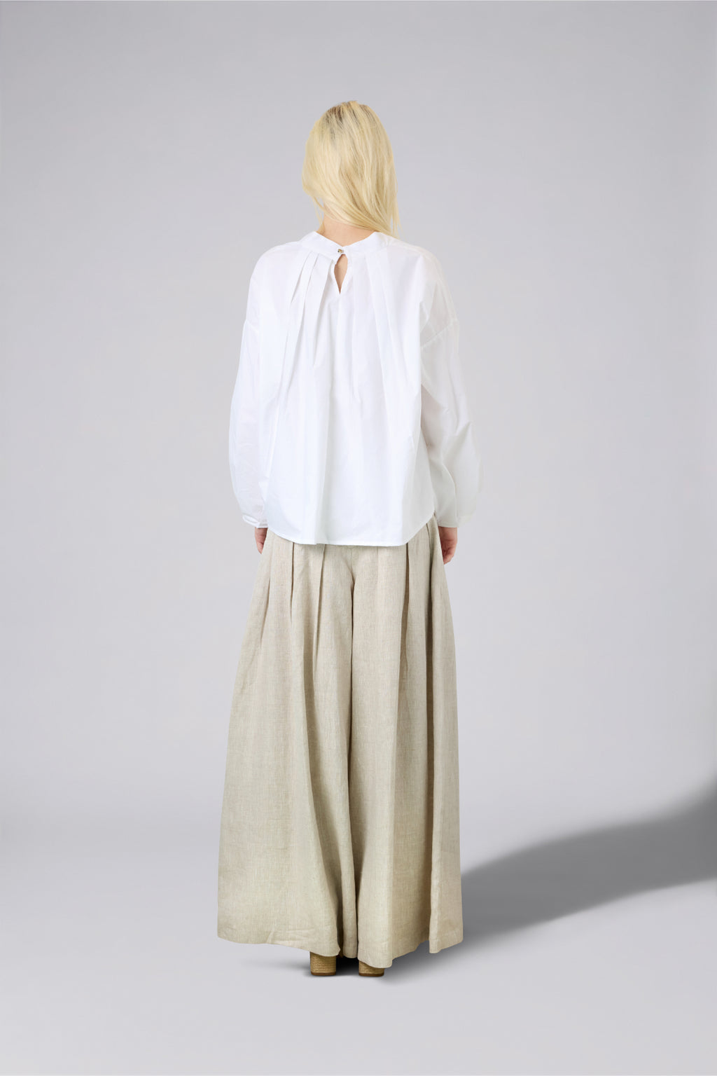 Deep Neckline Blouse