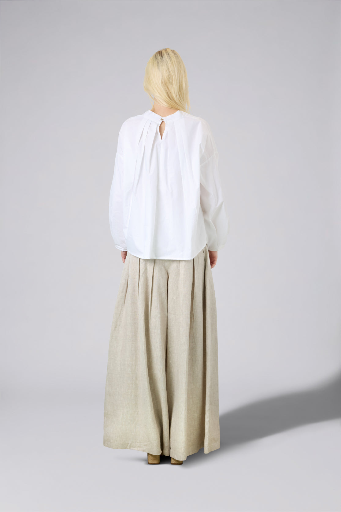 Deep Neckline Blouse