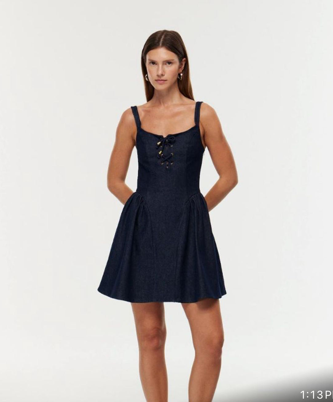 Denim Viola Dress