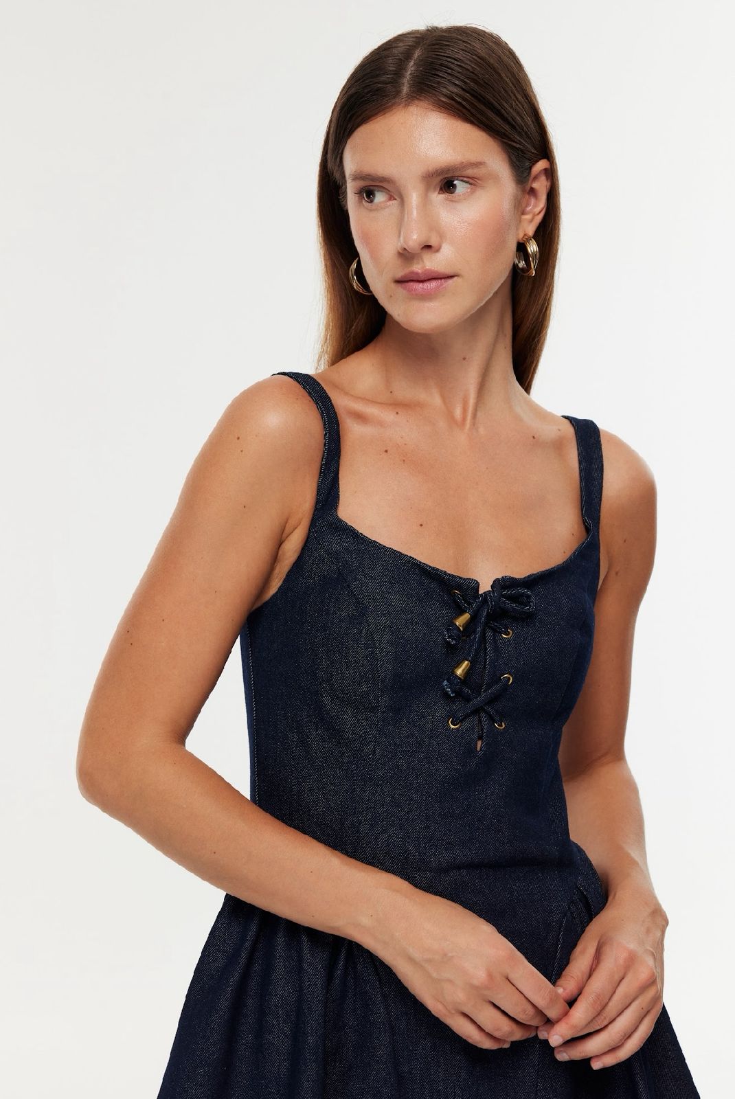 Denim Viola Dress