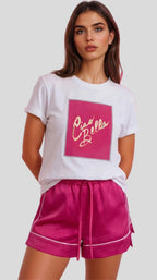 Ciao Bella Fuchsia  T-shirt