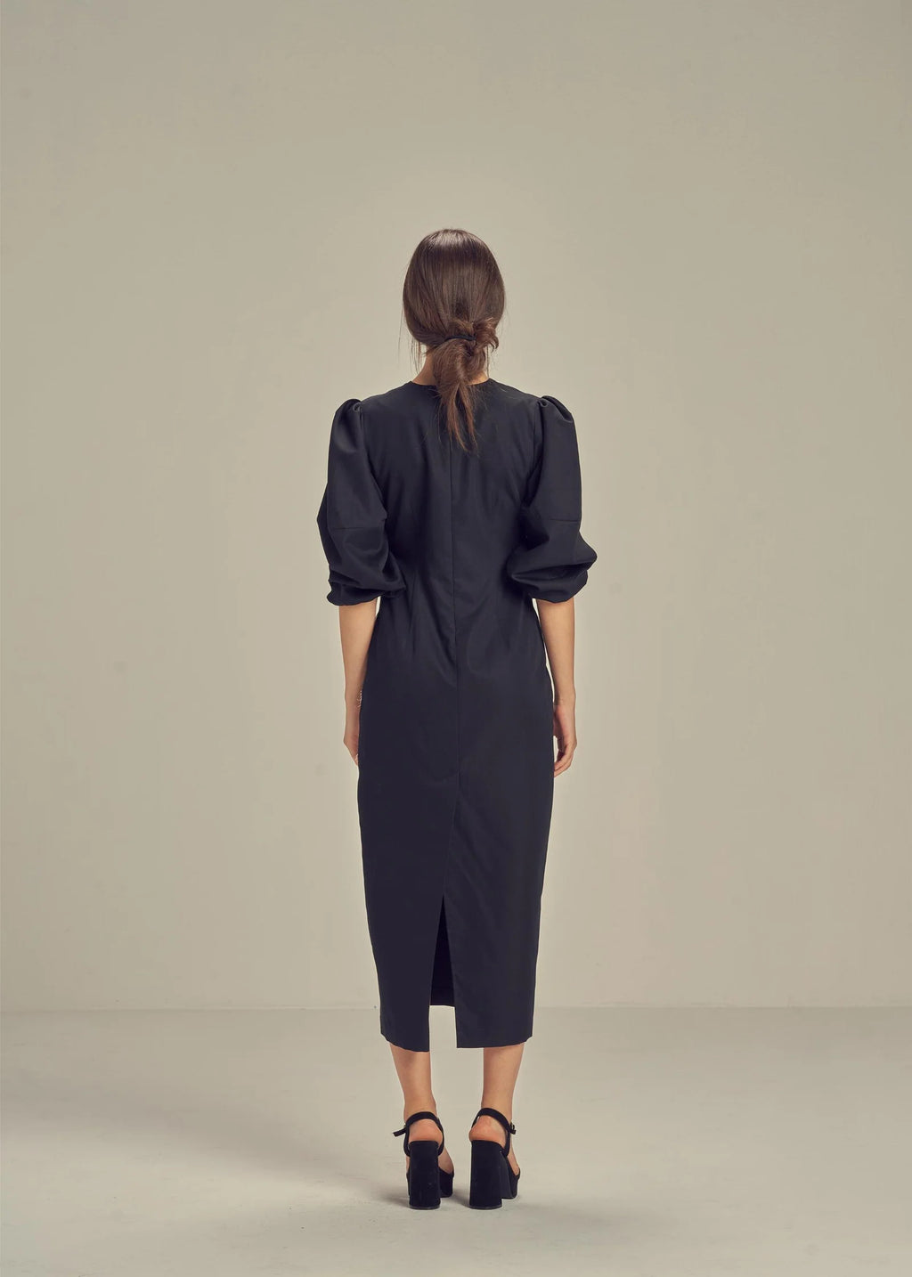 Sun & Moon Dress | Balck