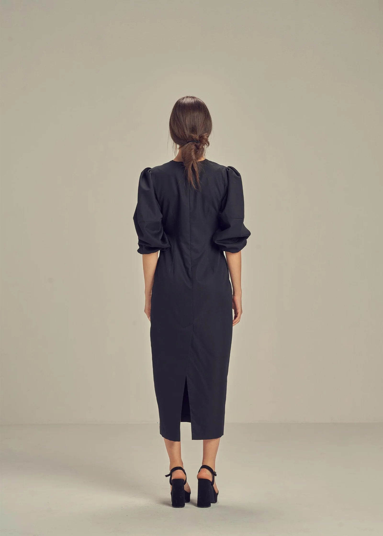 Sun & Moon Dress | Balck