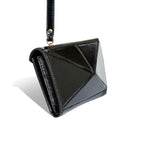 Diamond Leather Bag | Black