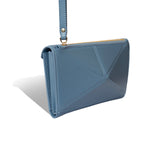 Diamond Leather Bag | Blue