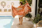 COTTON BEACH TOWEL-FREE SPIRIT