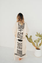 COTTON KAFTAN - GREEK DESIGN