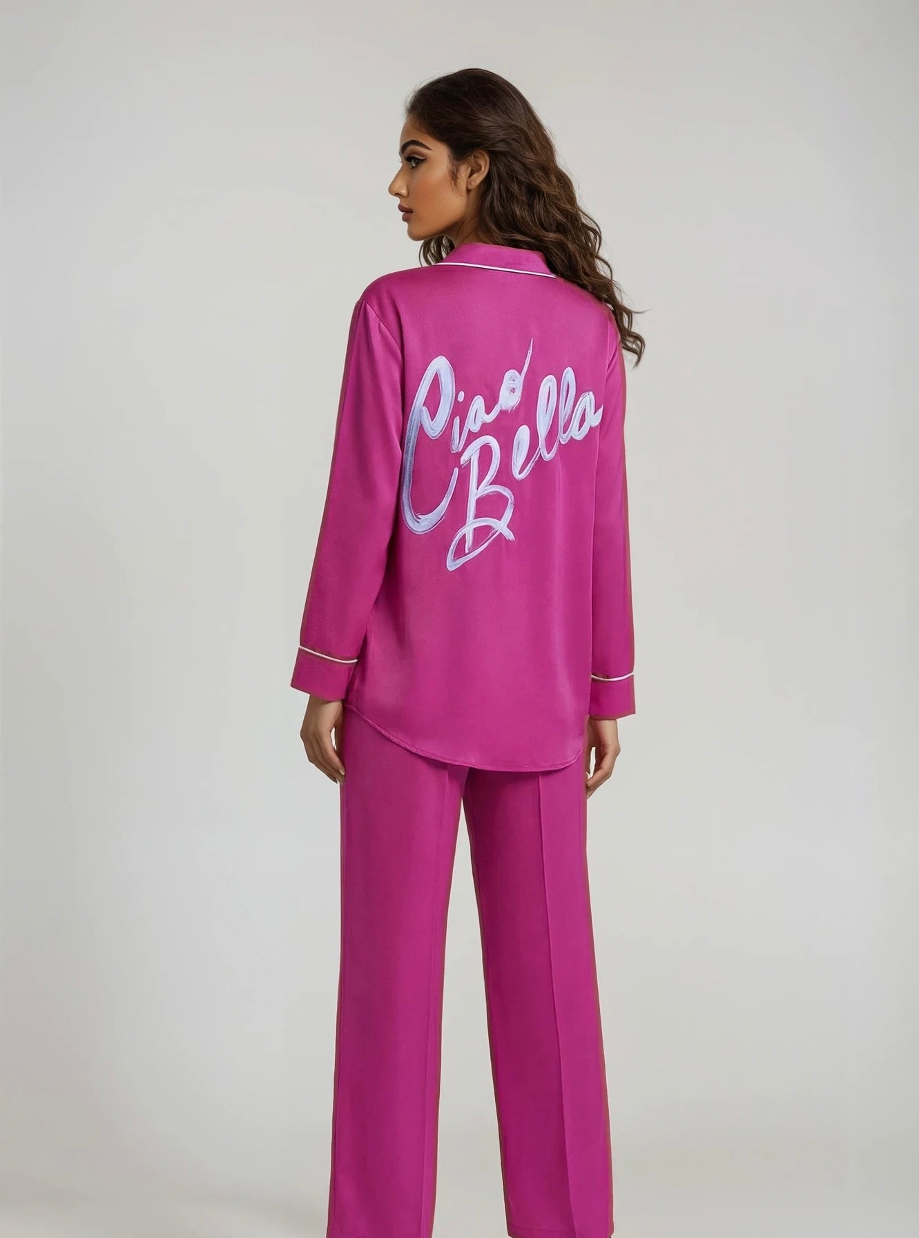 Ciao Bella Fuchsia Long Set