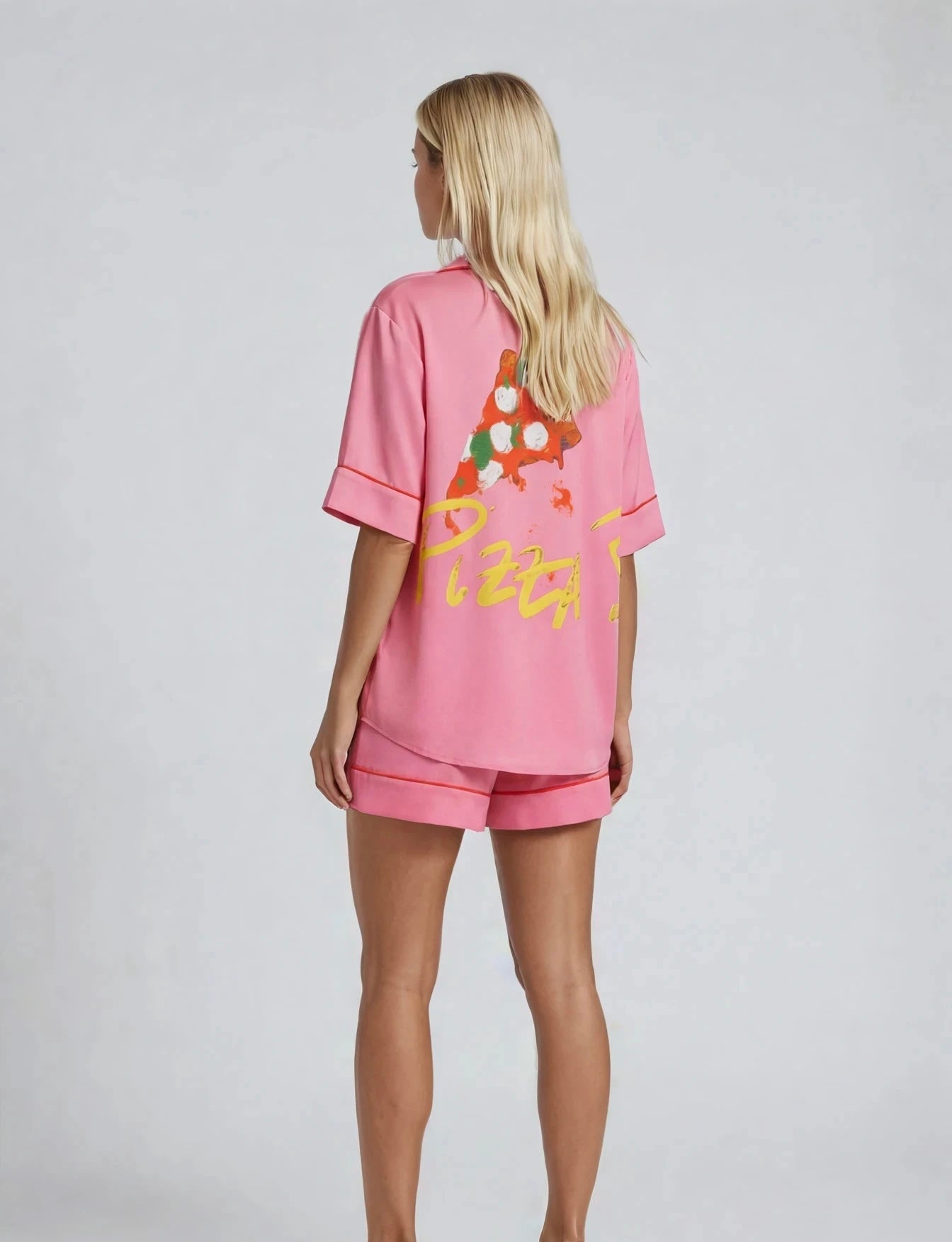 Pizza Short Set