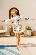 COTTON KIMONO -MYSTIC EVIL EYE