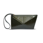 Diamond Leather Bag | Green