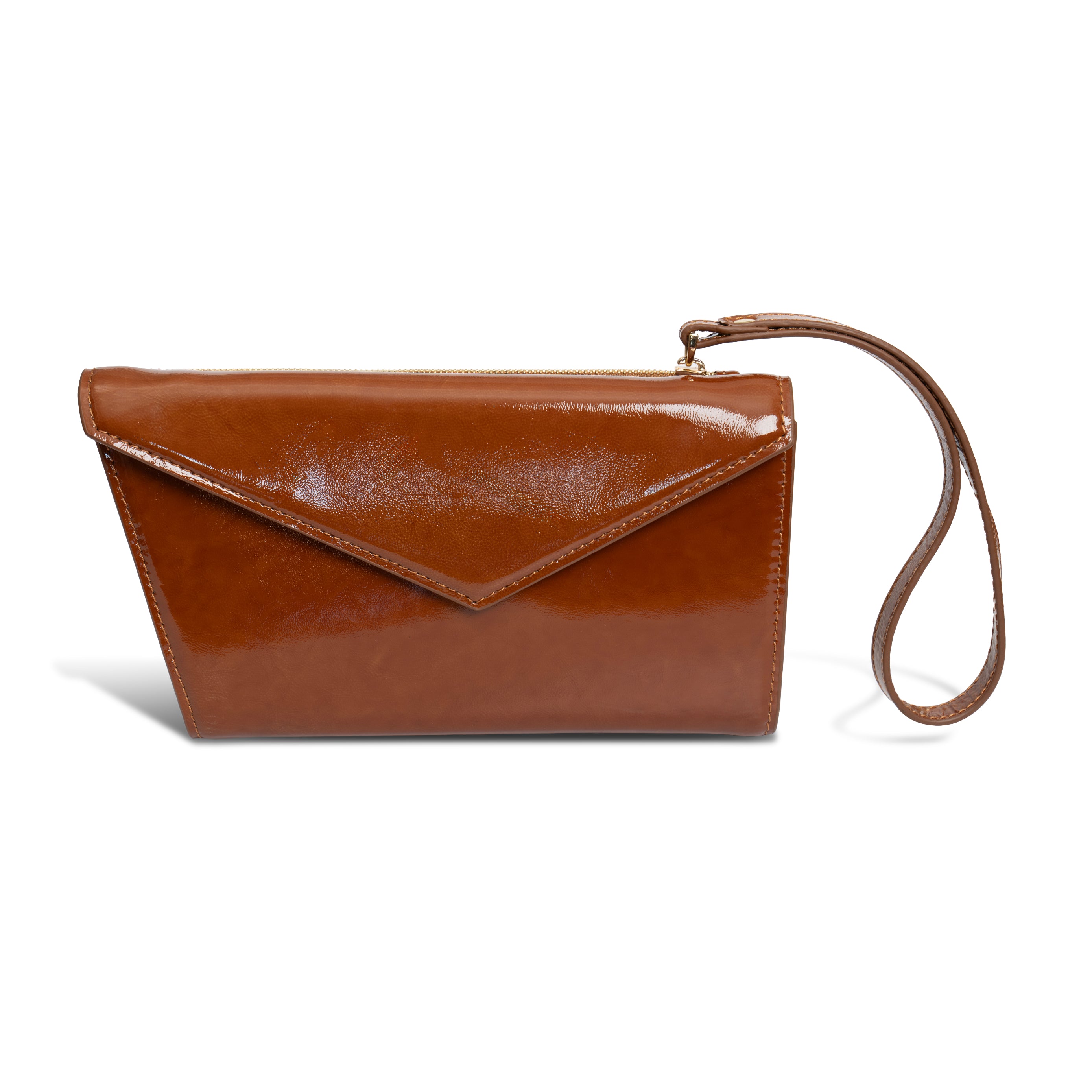 Diamond Leather Bag | Brown